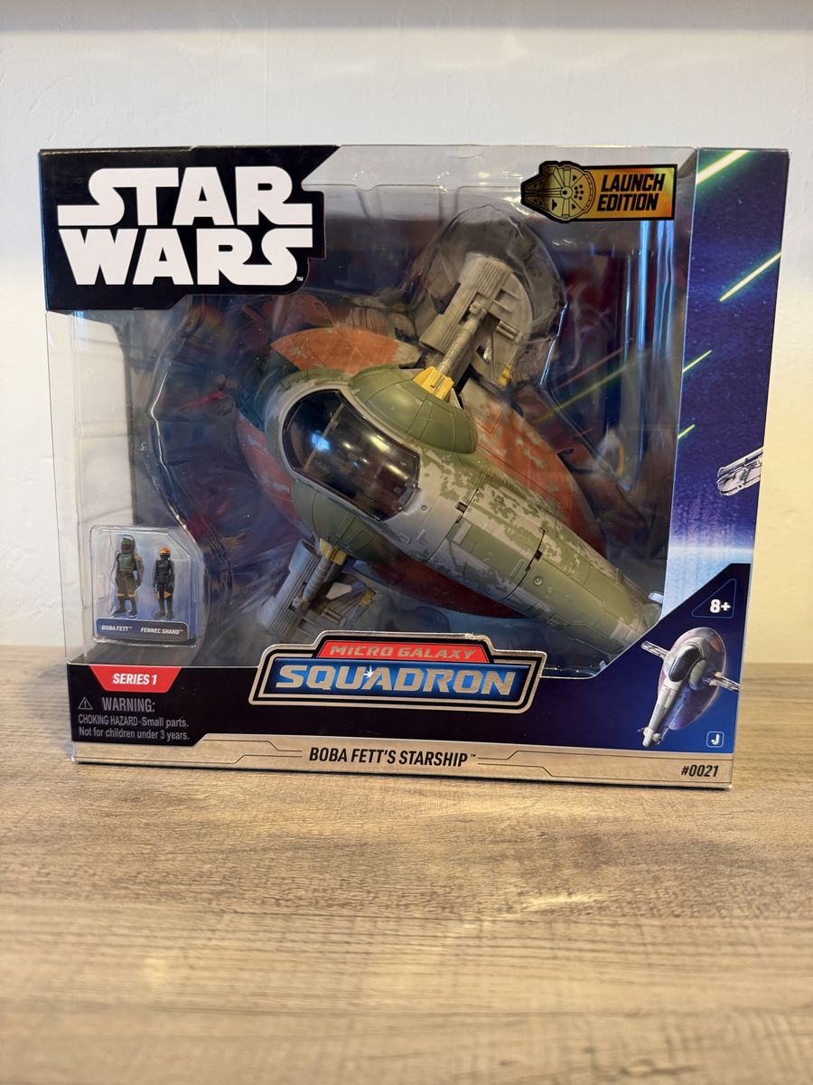 Star Wars Micro Galaxy Squadron Boba Fett Starship