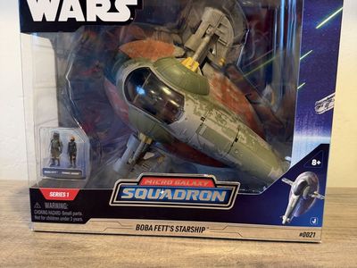 Star Wars Micro Galaxy Squadron Boba Fett Starship