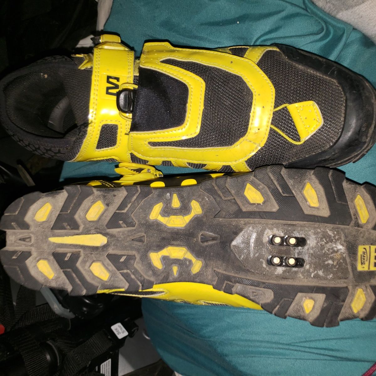 mavic crossmax biking shoes