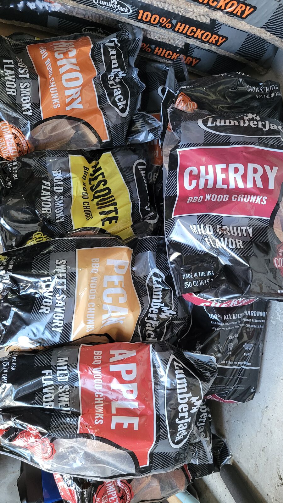 Lumberjack CHUNKS - Smoking Wood Chunks