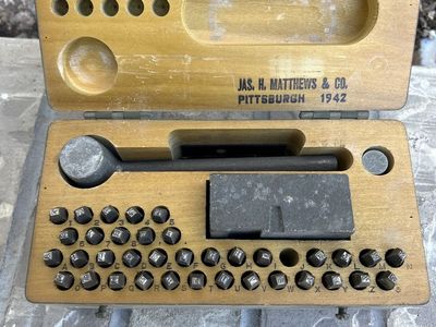 Metal Stamp Kit Antique