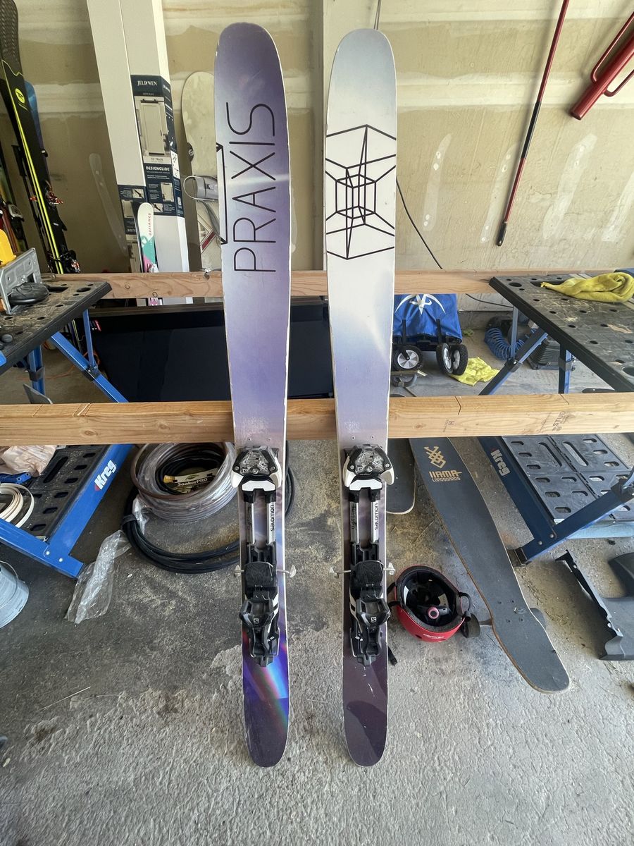 Praxis Ski touring setup w/Armada skins