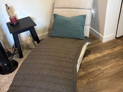 Chaise Lounge Chair - light grey