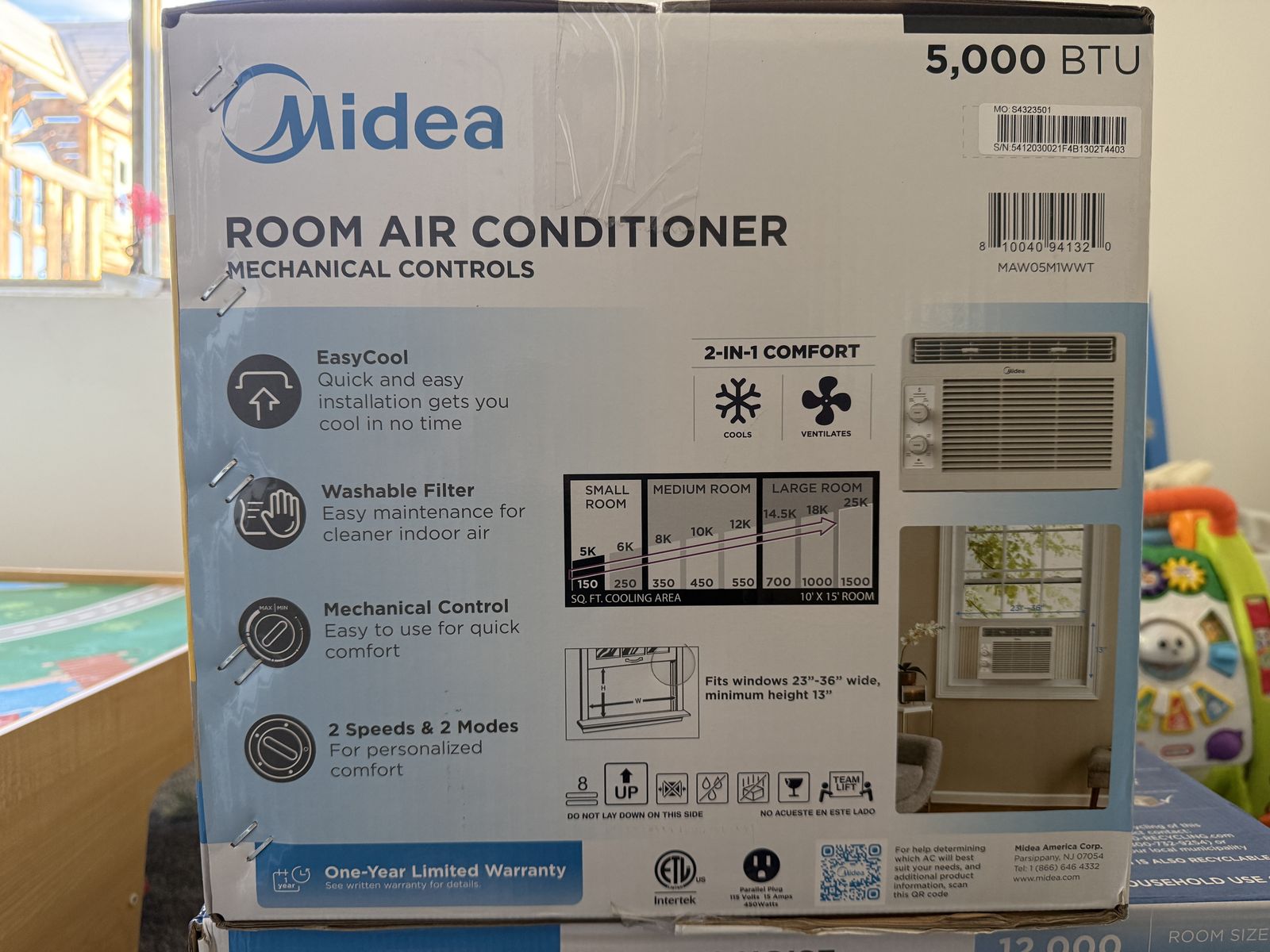 Midea 5,000 BTU Air Conditioner