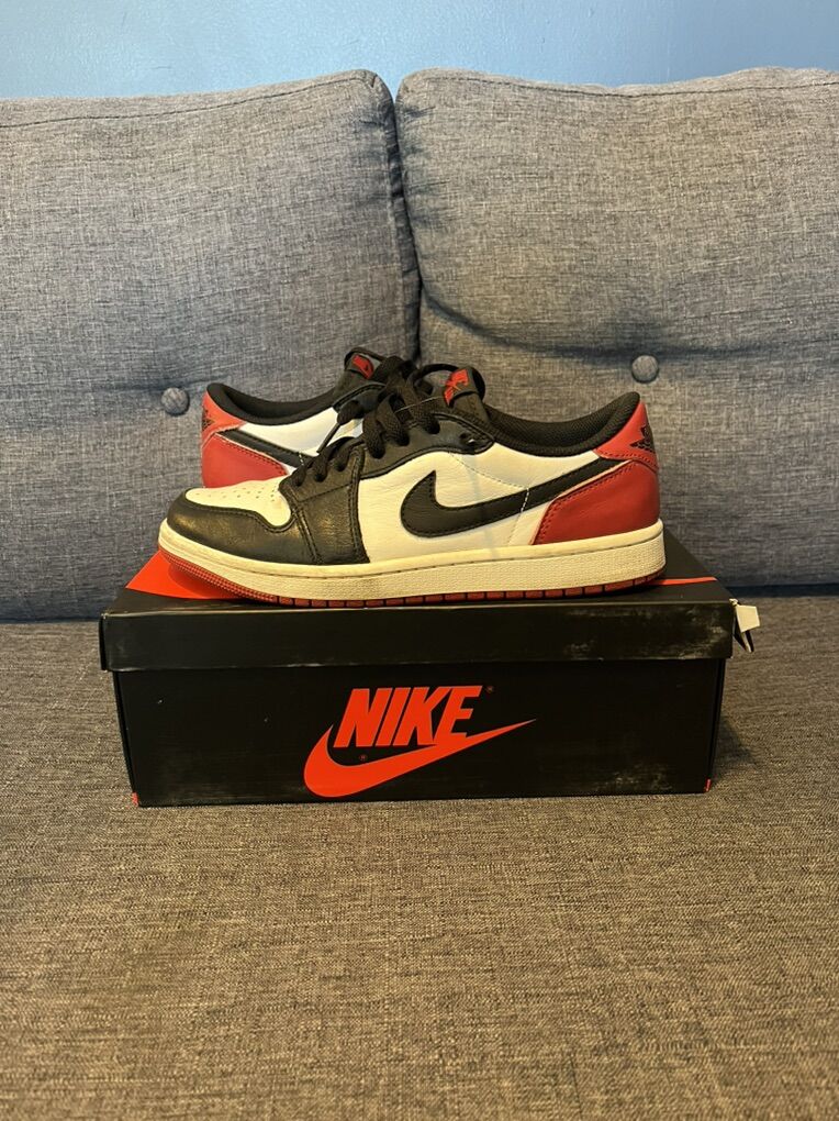 Jordan 1 Low Og Black Toe