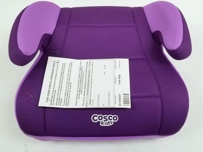 Cosco Topside Backless Booster Car Seat, 40-100 lbs, color Grape