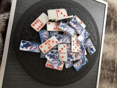 Polar Bear Dominoes Set
