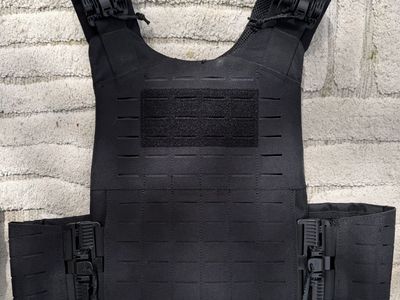 Body Armor Tactical Vest with Level III Plate Protection - Stops All Pistol Rounds and .223 / AR Rounds - Quick Release System