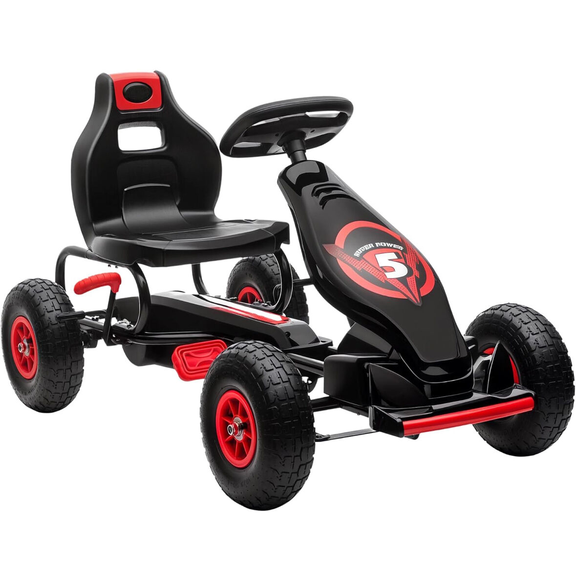 Aosom Kids Pedal Go Kart Ride-on