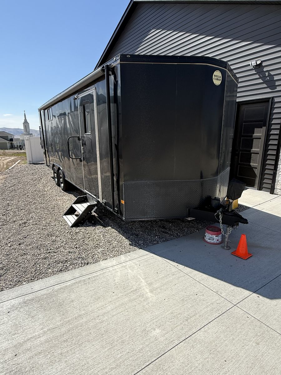 24’ Wells Cargo cargo/camper hybrid