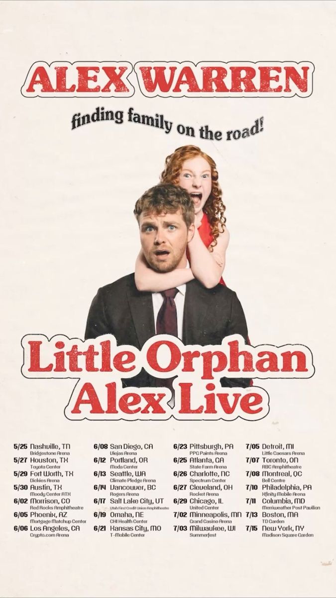 Alex Warren Lawn Tickets