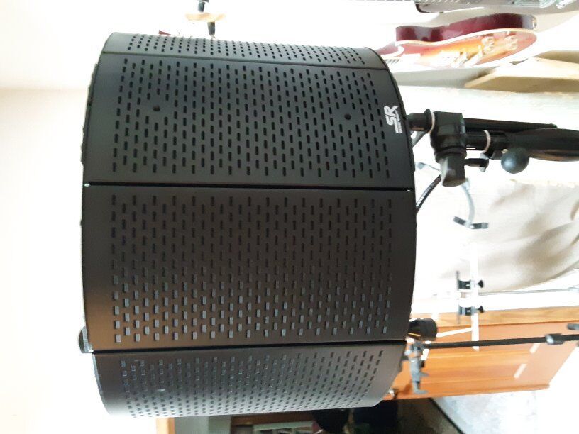 Isolation Shield (Stage Right) & Pop Shield