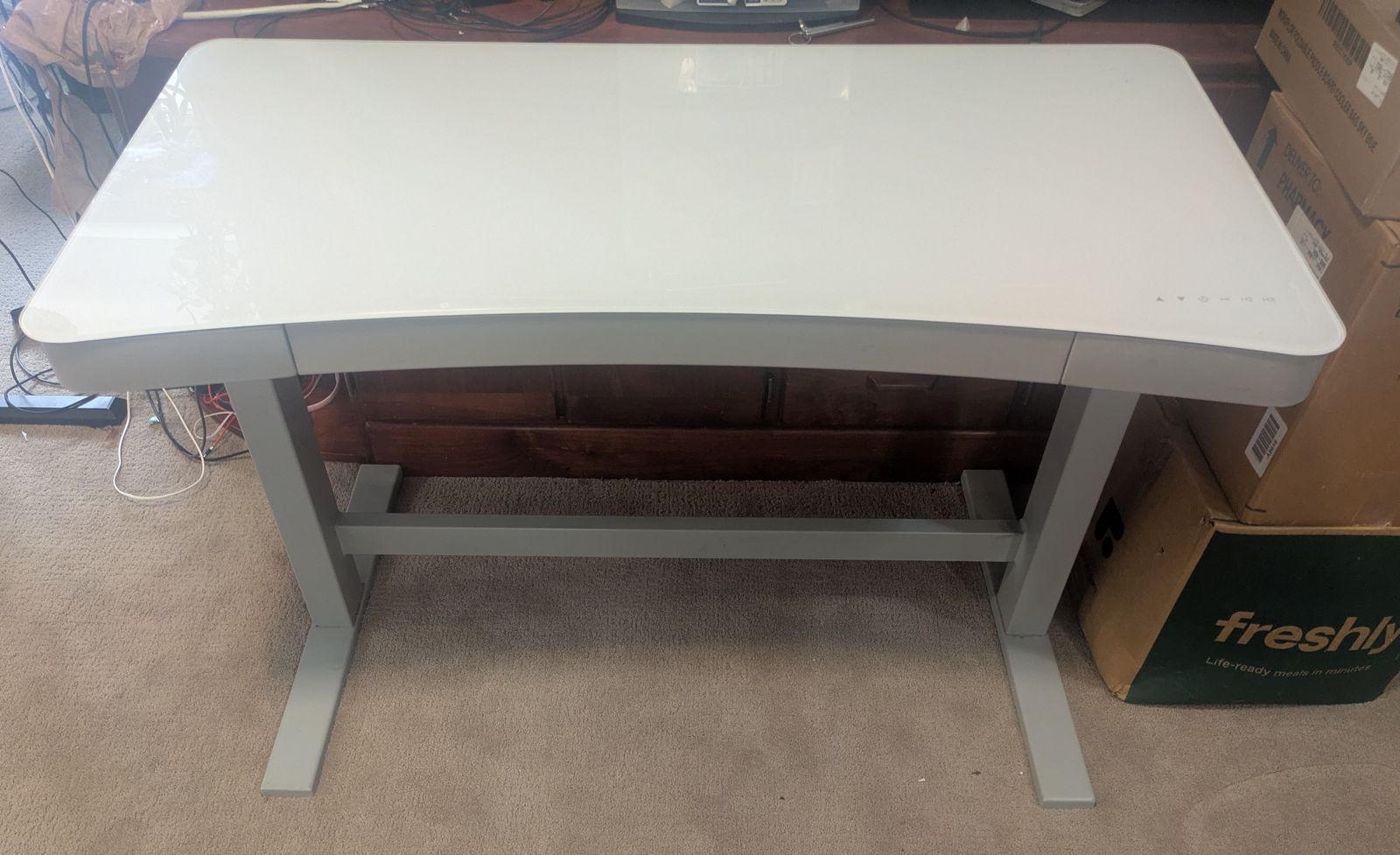 adjustable height desk