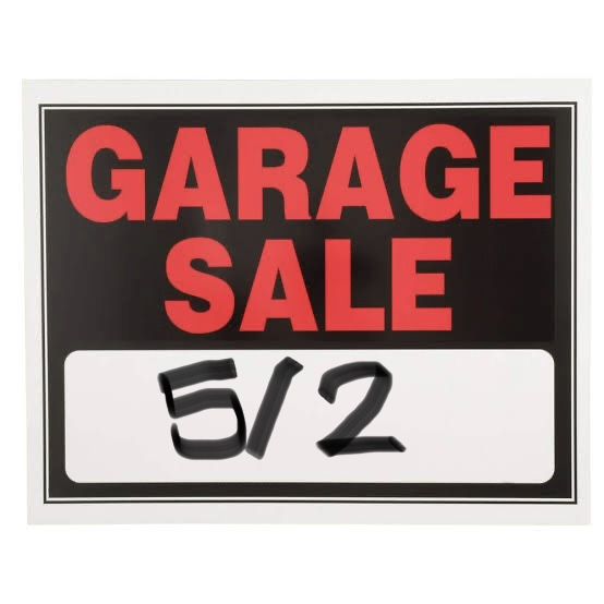 Multi family garage sale