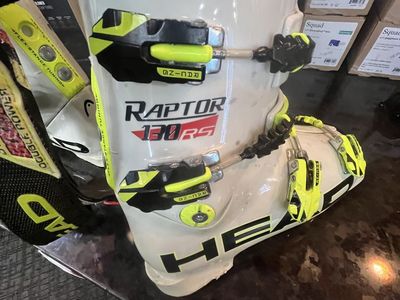 Head Raptor 130 RS Racing Ski Boots White/Yellow
