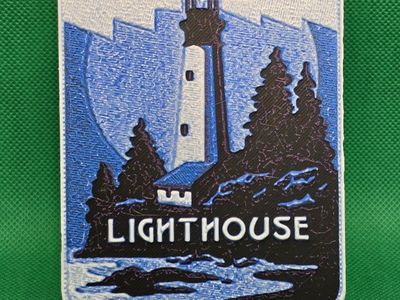 Lighthouse 3d printed patch - Noah Kahan