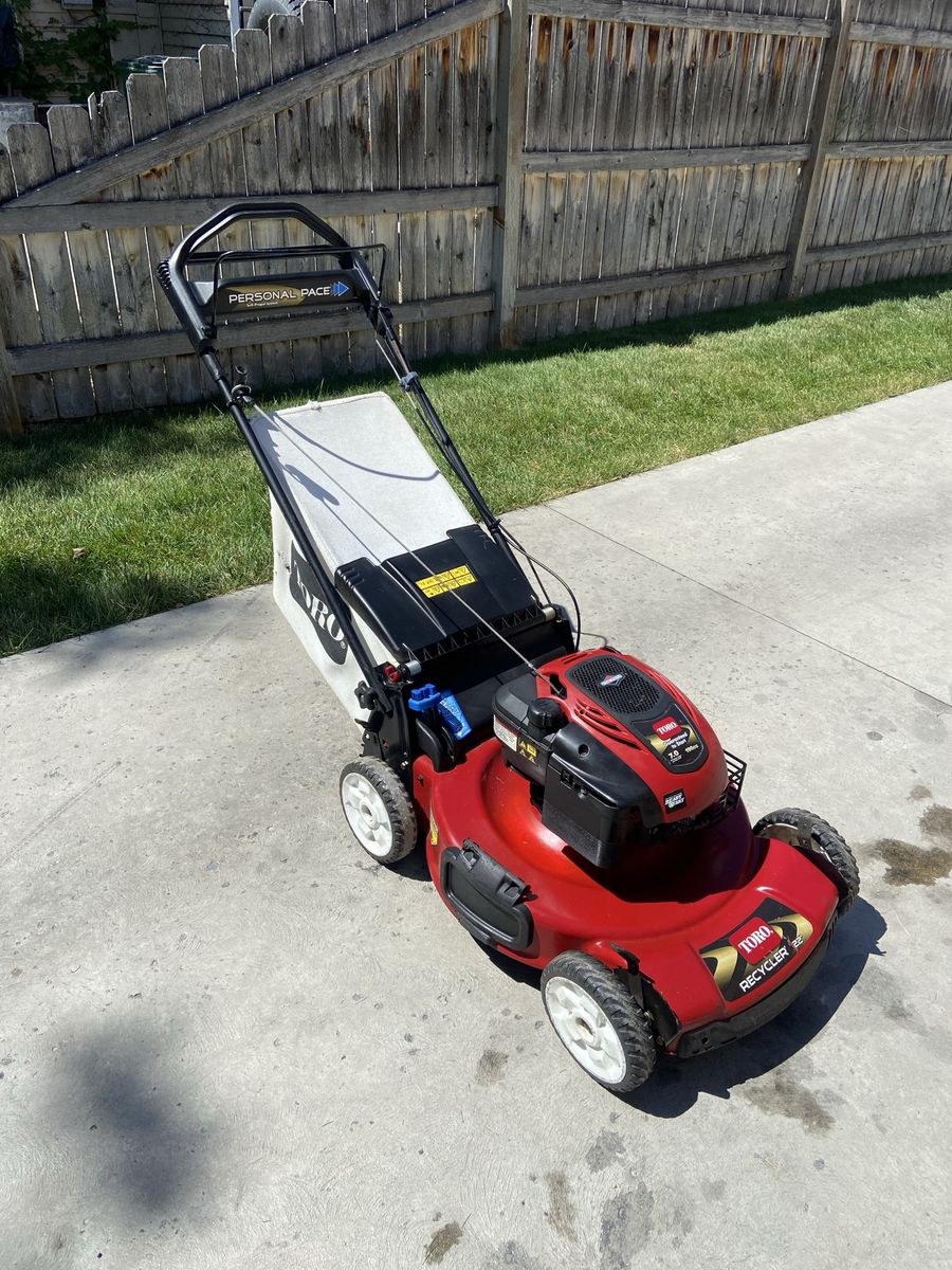 Toro Recycler self propelled mower
