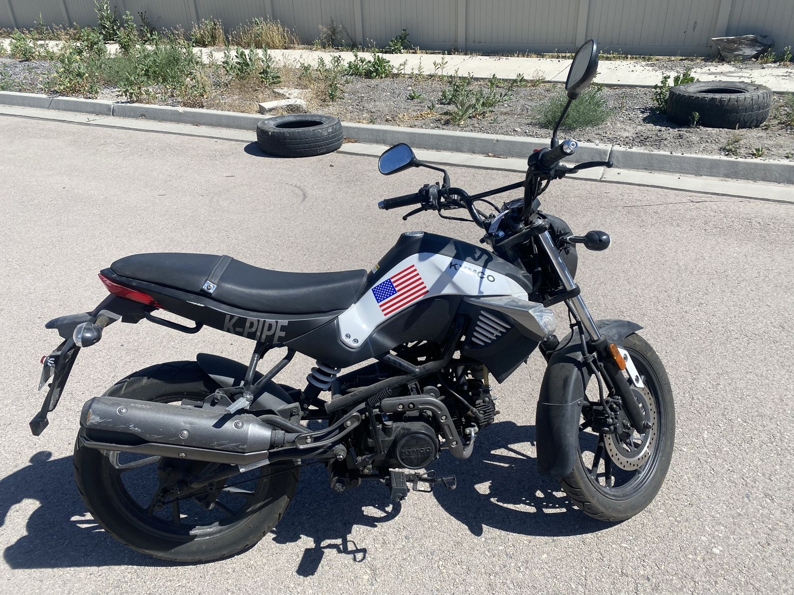 125cc 4-Stroke K-Pipe Motorcycle
