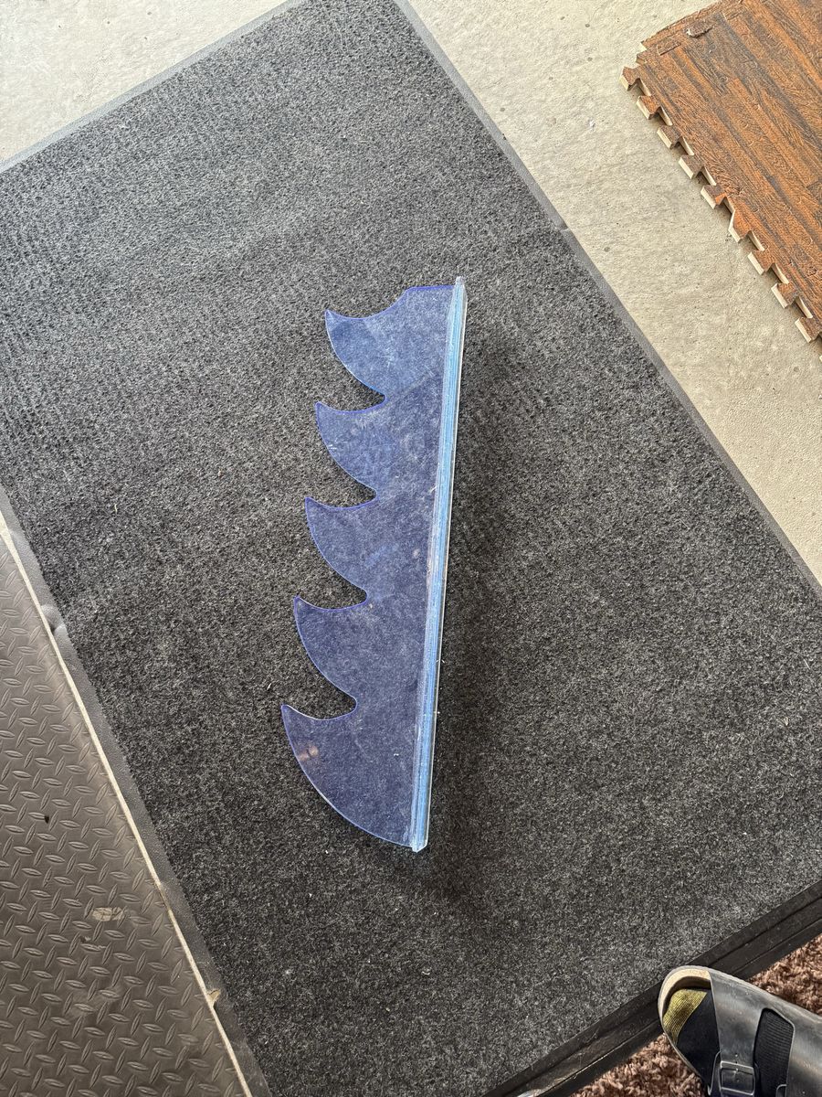 Acrylic Shark Fin