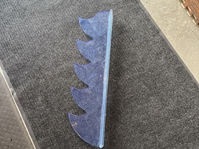 Acrylic Shark Fin