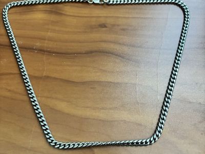 Stainless steal Cuban Chain Necklace - 20 inch, 8mm