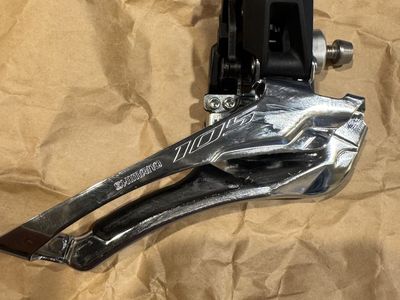 Shimano 105 Front Derailleur (Braze-On, 2x12 Speed) - Brand new takeoff