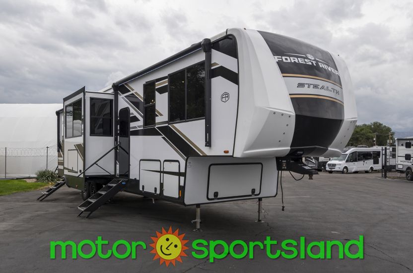 2026 Forest River Stealth 3715GX Toy Hauler Garage Loft Outdoor Kitchen