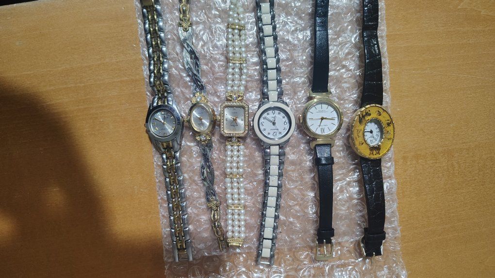 Vintage & Fashion Women's Wristwatch Lot - 6 Pieces (Armitron, Nautica, Vanity Fair & More)