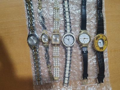 Vintage & Fashion Women's Wristwatch Lot - 6 Pieces (Armitron, Nautica, Vanity Fair & More)