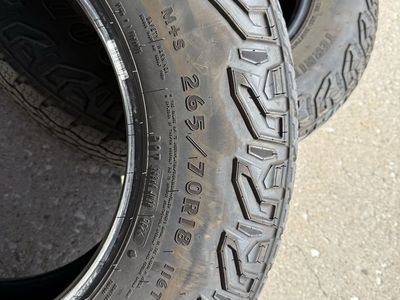 Goodyear Wrangler Territory RT 265/70R18 - 4+spare
