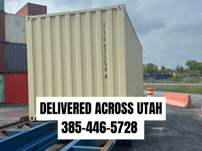 20' One Trip Shipping Container – Job Site Storage – Ready for Delivery