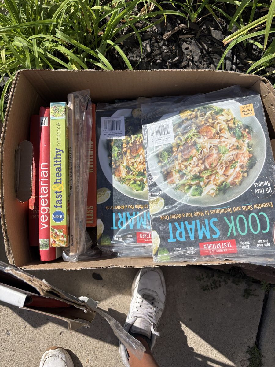 Assorted Used Books Lot - Includes Cook Smart, Anne Frank, Fiction & Non-Fiction