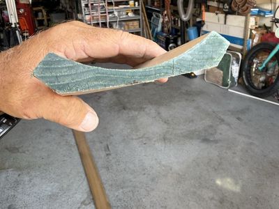 Wooden Crown Molding Trim Boards - 2 16 foot Long Pieces.