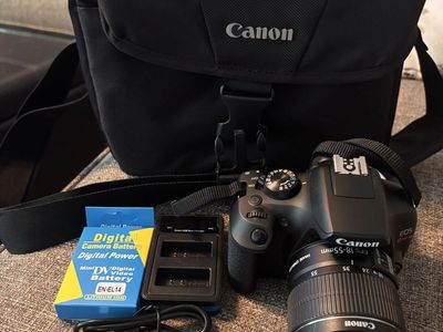 Nice Canon t6 camera package