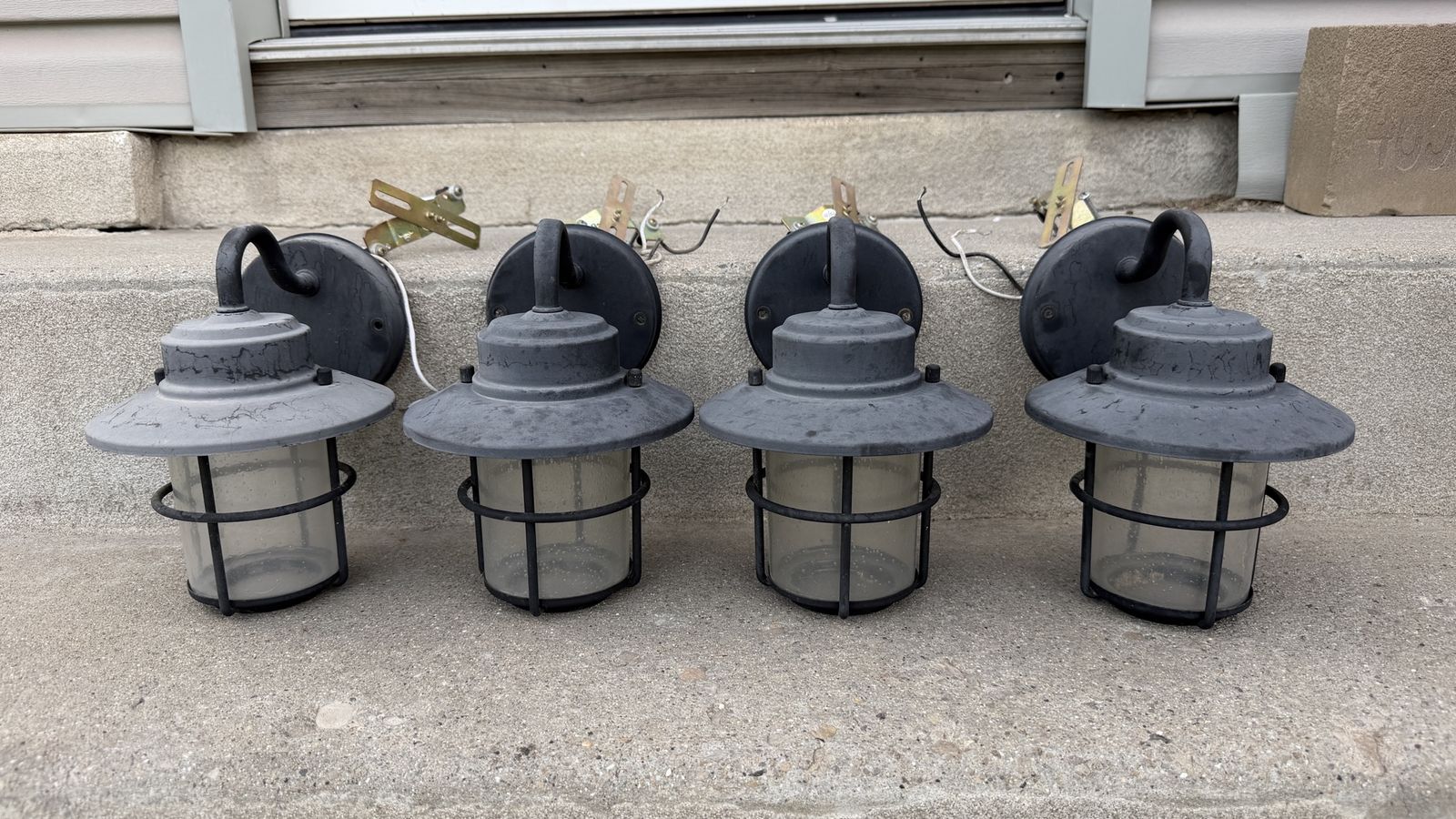 8” Farmhouse Style Lights (4)