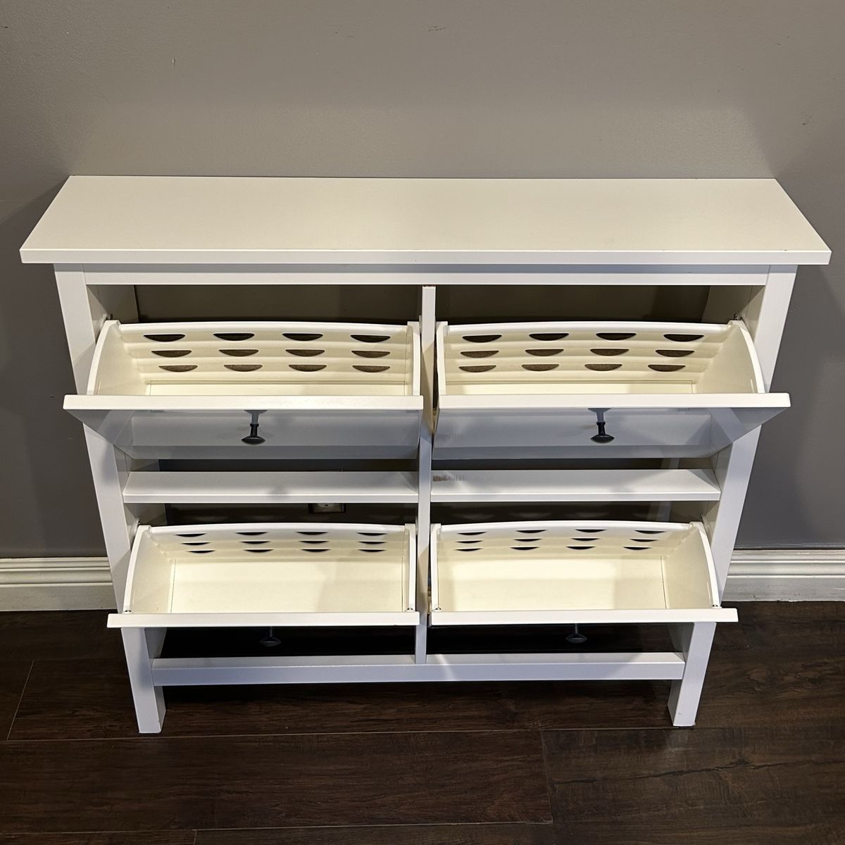 Tilt-Out Shoe Storage Cabinet