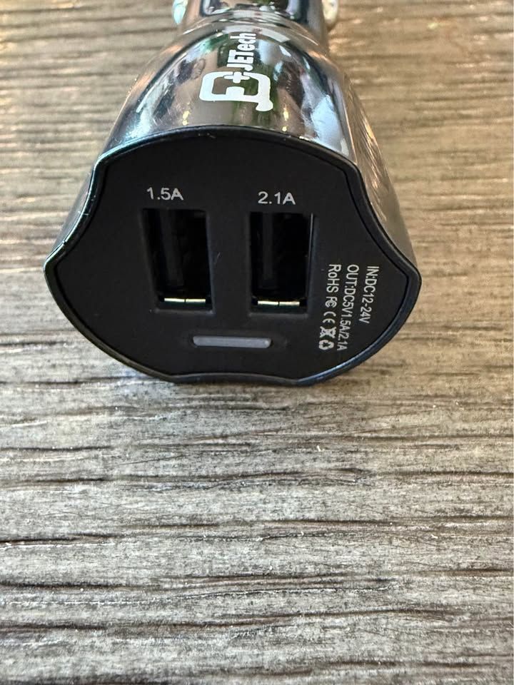 JETech Dual USB Car Charger — new