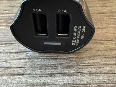 JETech Dual USB Car Charger — new