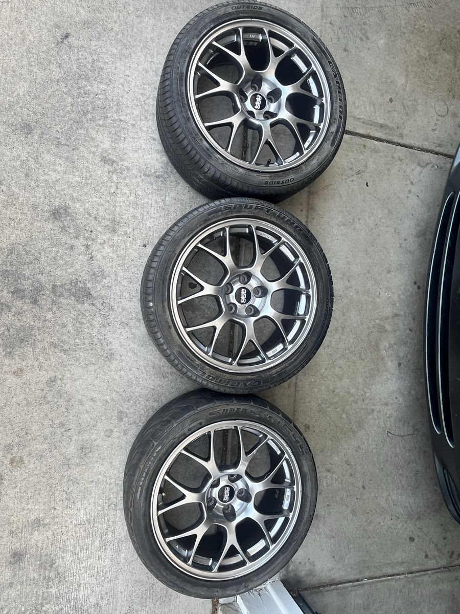 BBS XR 18x8.5 (set of 3)