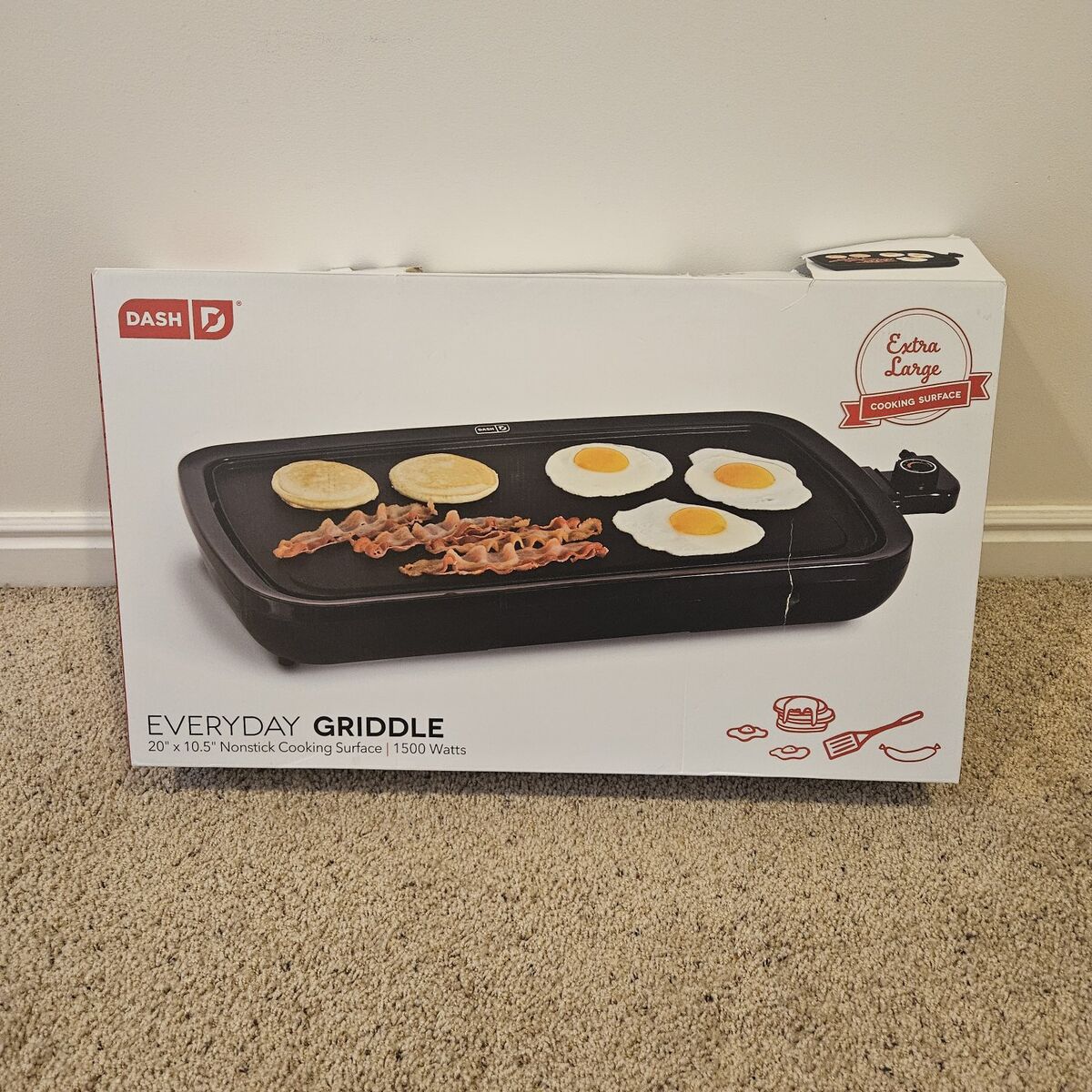 Electric griddle