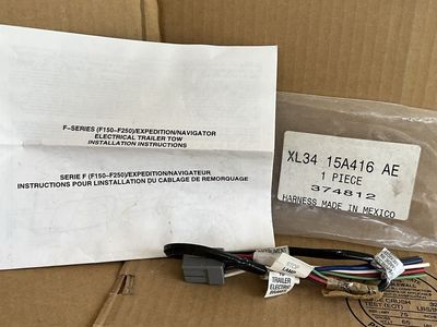 XL34 15A416 AE F-Series (F150-F250) Expedition Navigator Electrical Trailer Tow Harness