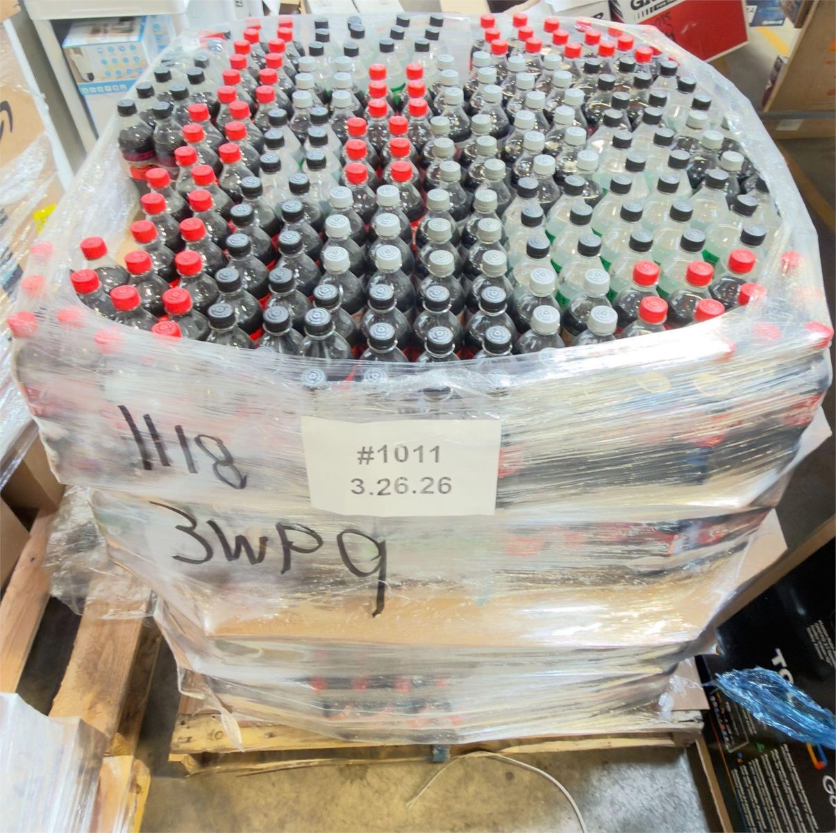 Coke, Diet Coke, Sprite, Chery Coke Soda Pop ( Pallet Lot)