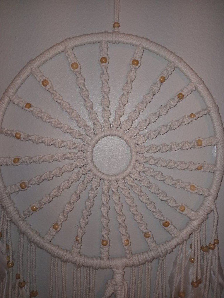 Macrame Wall Hanging Dream Catcher Style