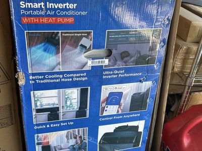 Midea inverter a/c with heat pump.