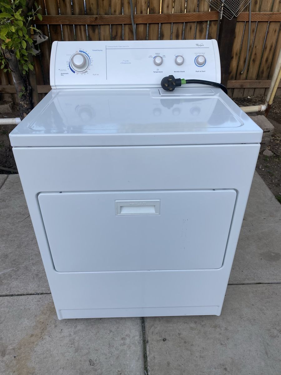 Whirlpool 4 prong electric dryer