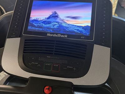 NordicTrack T 9.5 S Treadmill – 14” Touchscreen – Barely Used – Excellent Condition