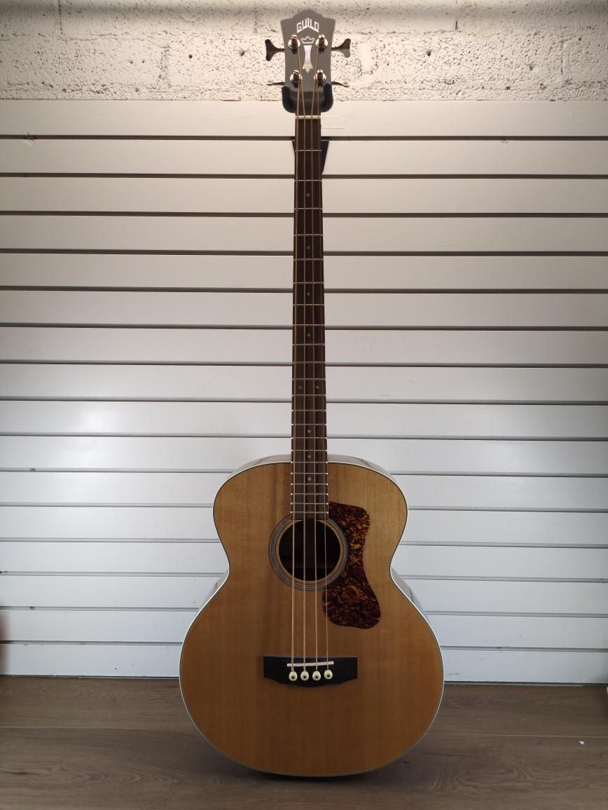 GUILD GB-140E, 4-STRING JUMBO ACOUSTIC-ELECTRIC BASS, WESTERLY COLLECTION #WCP037656