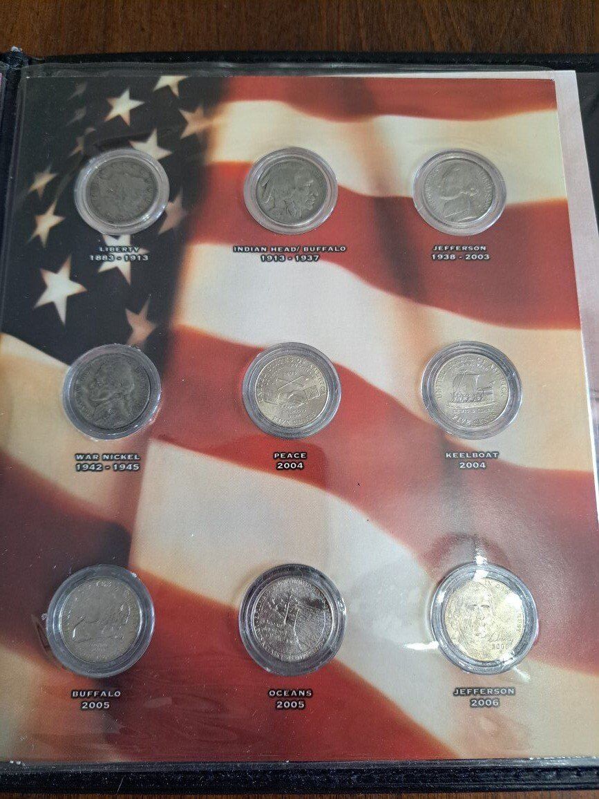 100 Years of the Nickel coin set