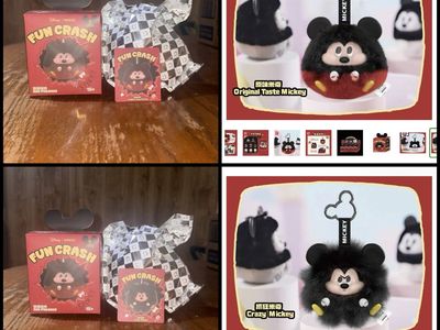 Disney MINISO Fun Crash Mickey Blind Box Pendant