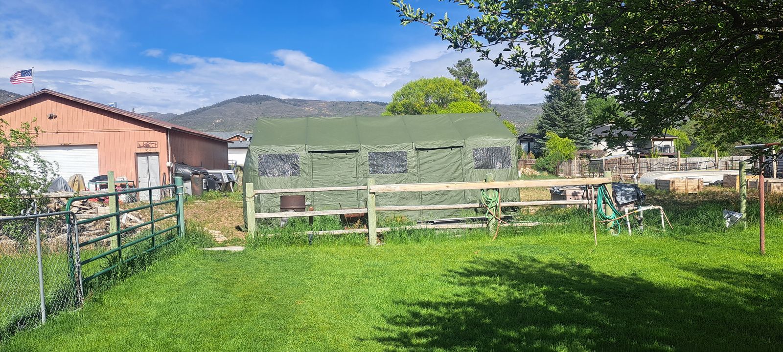 military tent